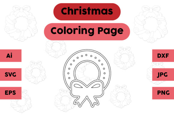 Christmas Coloring Page - Decoration 14