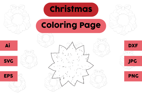 Christmas Coloring Page - Decoration 24