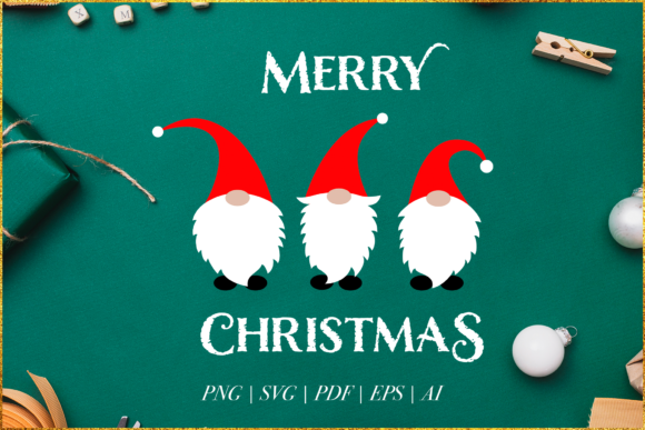 Christmas Gnome Svg for Crafts