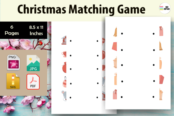 Christmas Matching Game-Kdp Interiors