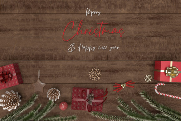 Christmas Mockup Designers Stationery for Christmas Amp