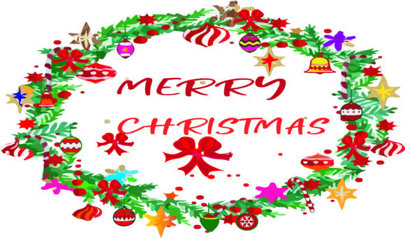 Christmas Ornament Frame Border Graphic Templates