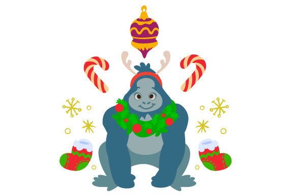 Festive Gorilla