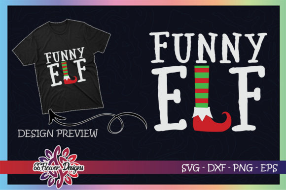 Funny ELF Christmas T-Shirt Designs