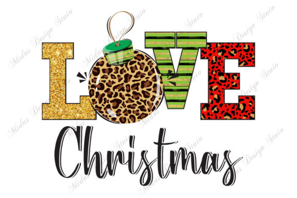 Love Leopard Christmas